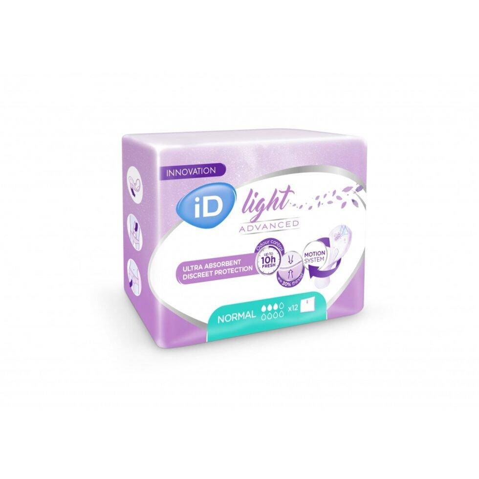 

Урологические прокладки для женщин iD Expert Light Normal № 12