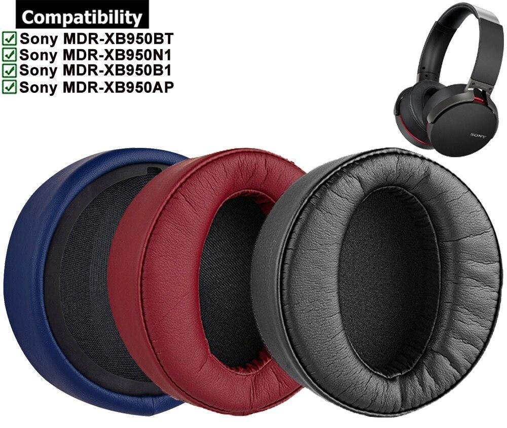 

Амбушюры накладки SONY MDR-XB950BT XB950B1 AP MDR XB 950 BT, Черный