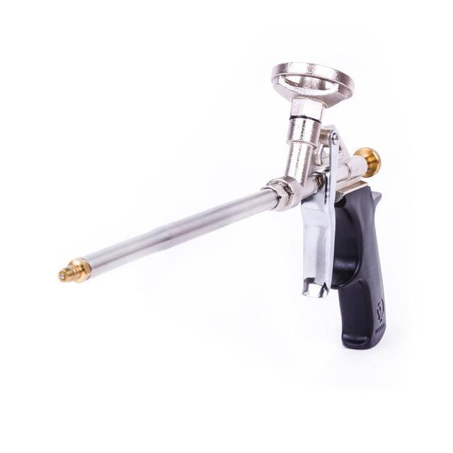 

Пистолет для пены с никелевым покрытием 4 насадки INTERTOOL PT-0603