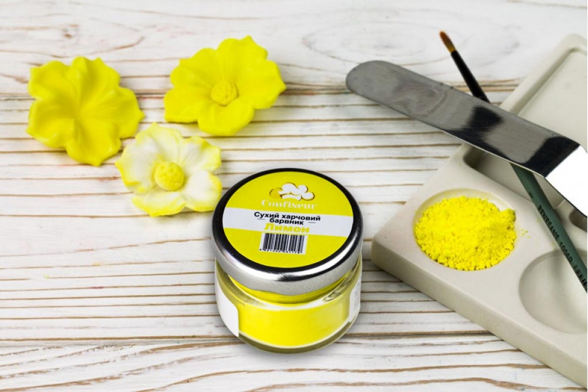 

Барвник сухий Confiseur Лимон 30 мл