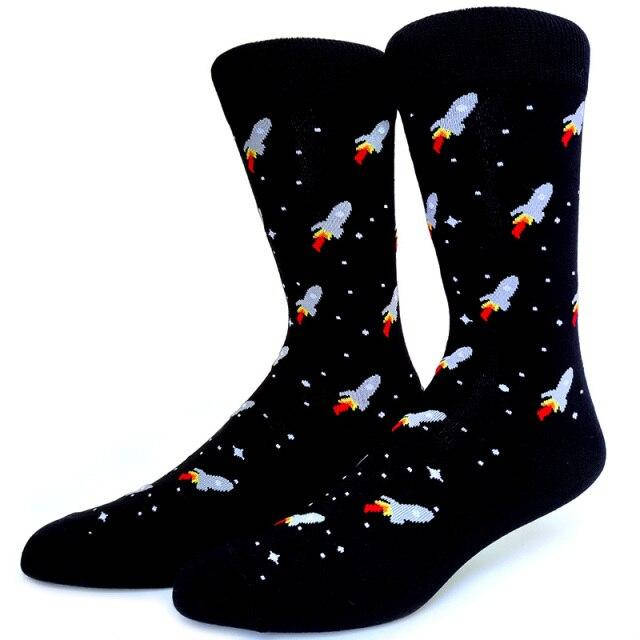 

Высокие носки с принтом Космических Кораблей 37-43