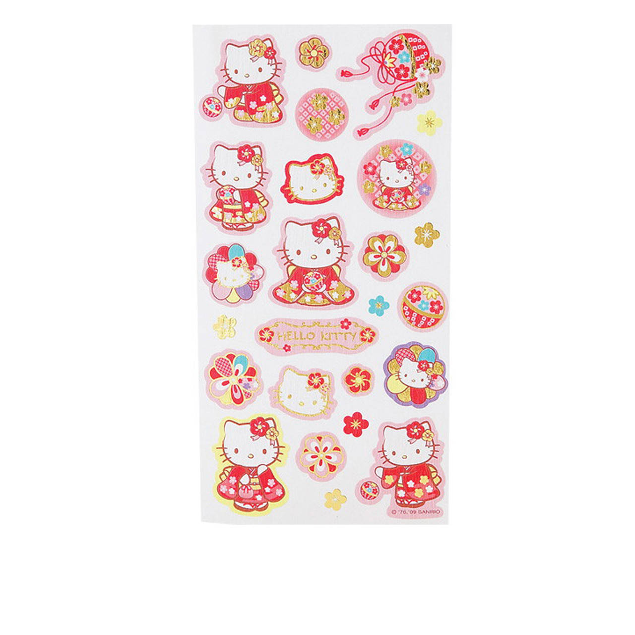 

Наклейки Hello Kitty Sanrio Разноцветный 881780282943