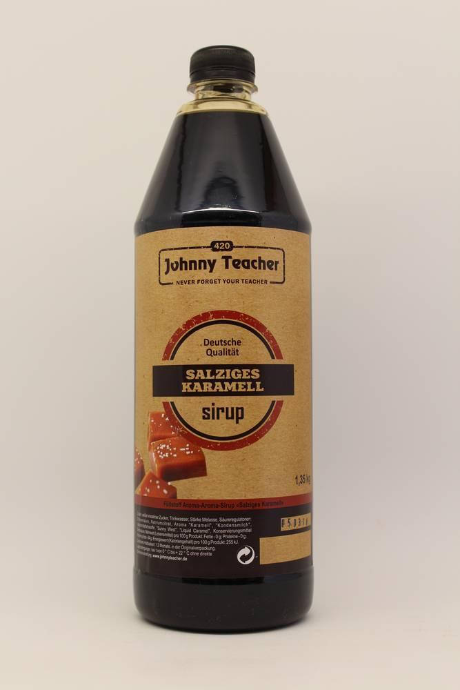 

Сироп ТМ Johnny Teacher Соленая карамель 1350 г (пластик)