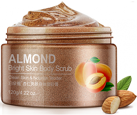 

Лосьон-скраб для тела Bioaqua Almond Bright Skin Body Scrub 120 гр
