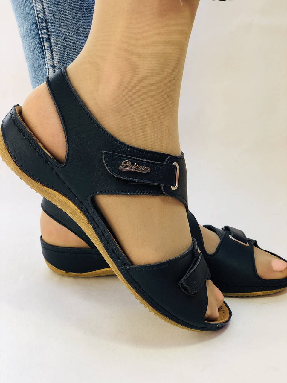 

Paloma Турция Женские кожаные босоножки Размер 38 41