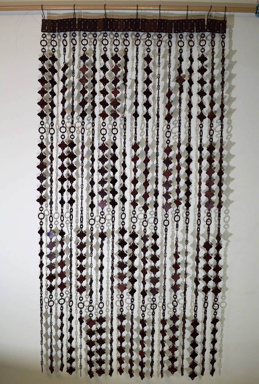 

Штора деревянная "Бабочка", Коричневый