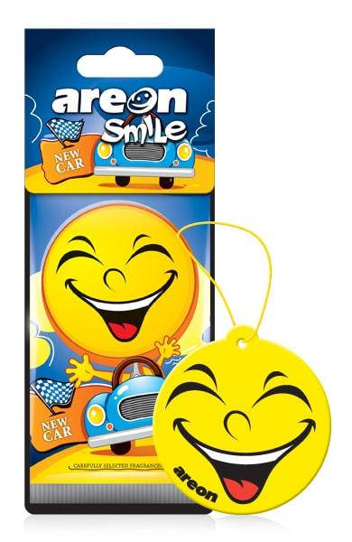 

Ароматизатор сухая карточка Areon Smile - New Car
