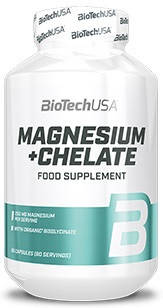 

Магний BioTech - Magnesium + Chelate 250 мг (60 капсул)