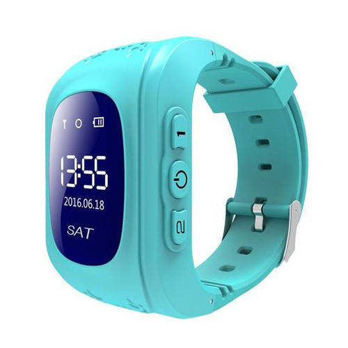 

Смарт часы детские умные с GPS Q50-2 Blue с GPS трекером