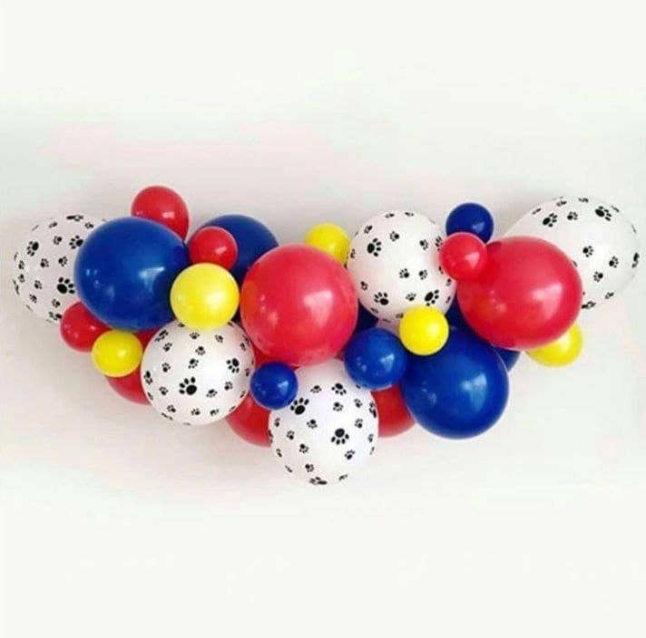 

Арка гирлянда из воздушных шаров ОБЛАЧКО ПАТРУЛЬ