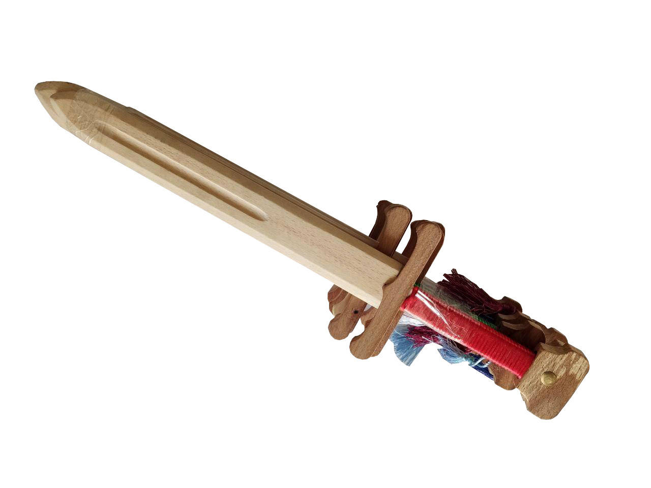 

Мечи деревянные 50 см длина / комплект 10 шт., Коричневый