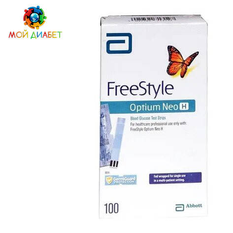 

Тест полоски FreeStyle Optium Neo H 100 шт.