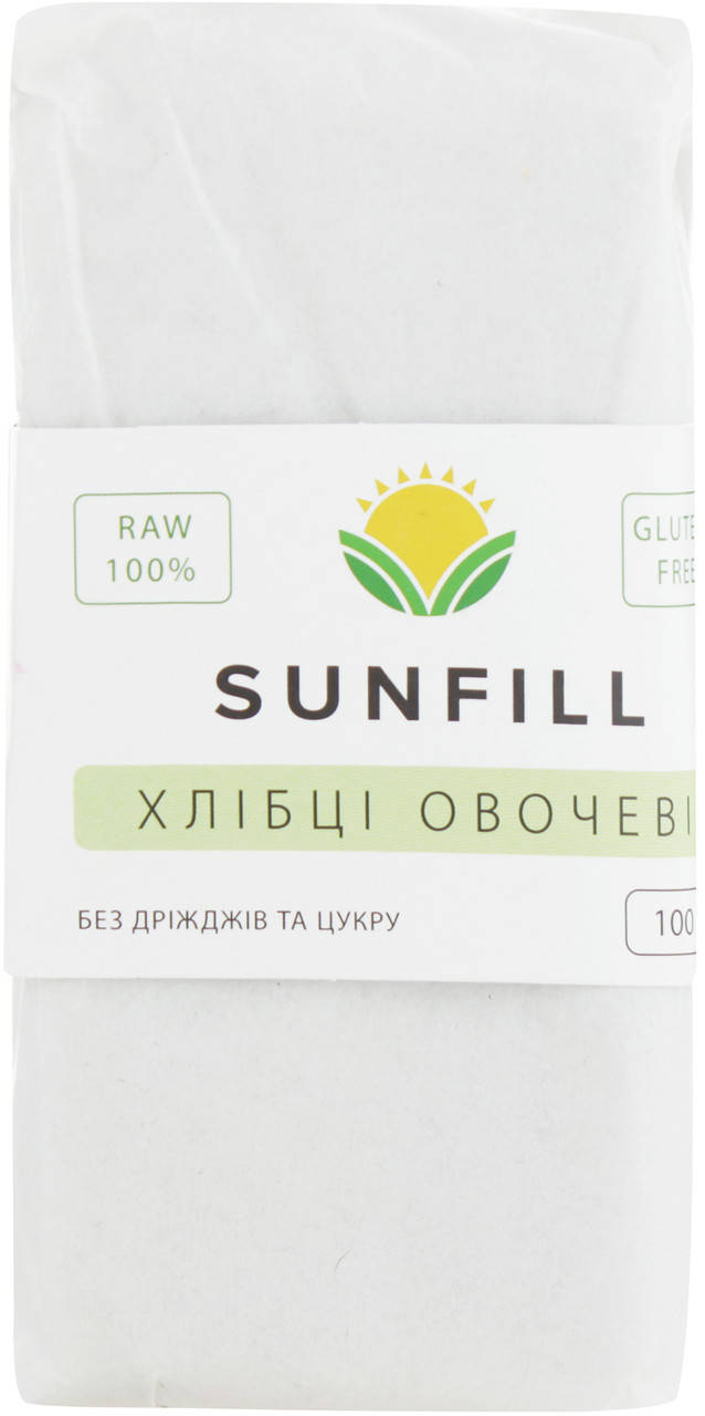 

Хлебцы овощные Sunfill, 100 г