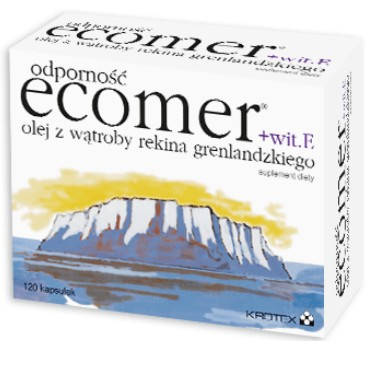 

Ecomer + wit. E - масло печени акулы и витамин E, 120 кап.