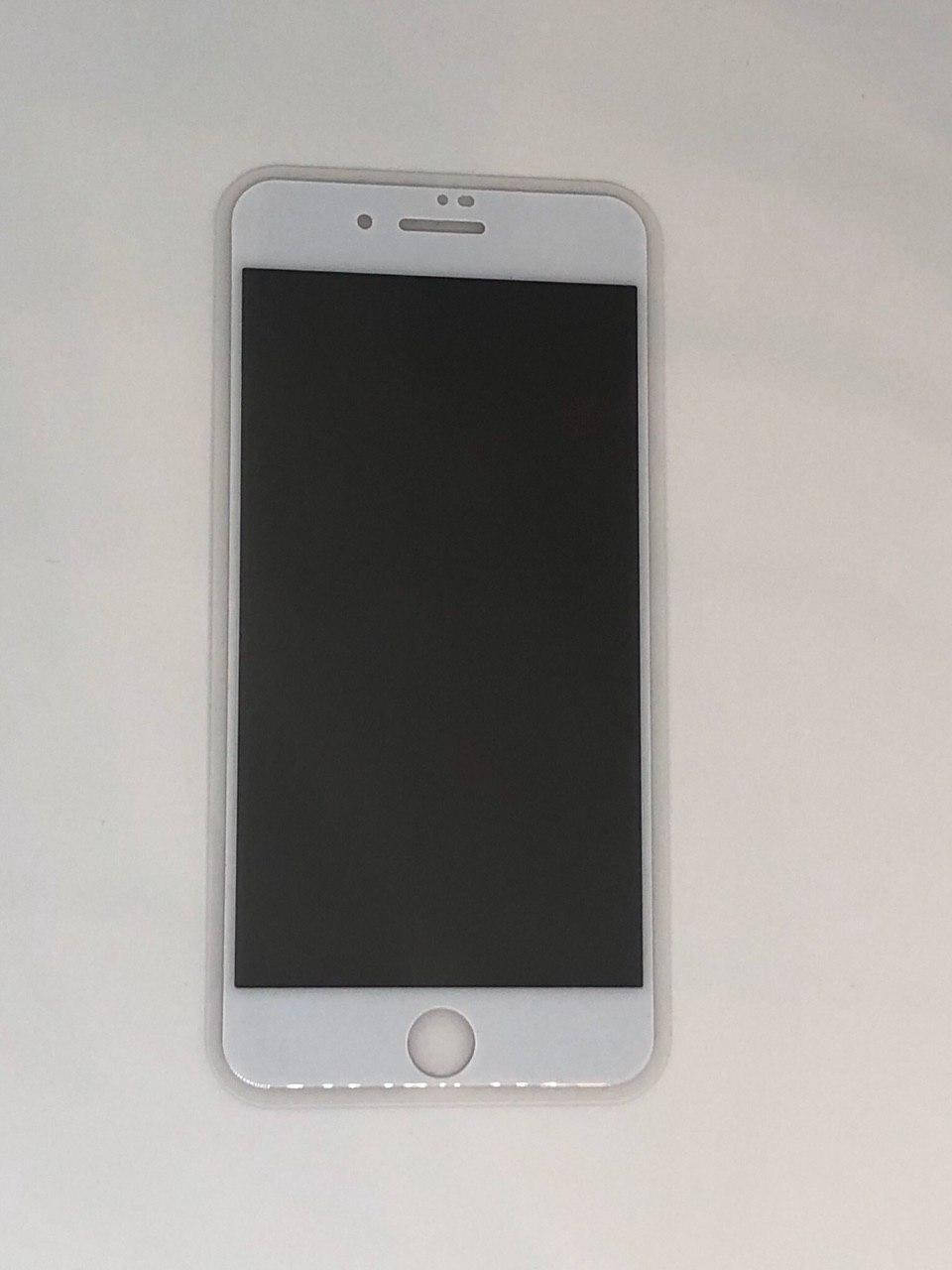 

Стекло "Антишпион" для iPhone 8 Plus - white (privacy), Белый