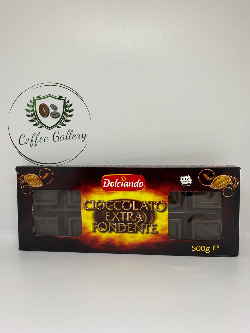 

Шоколад 500г Dolciando Cioccolato Extra Fondente
