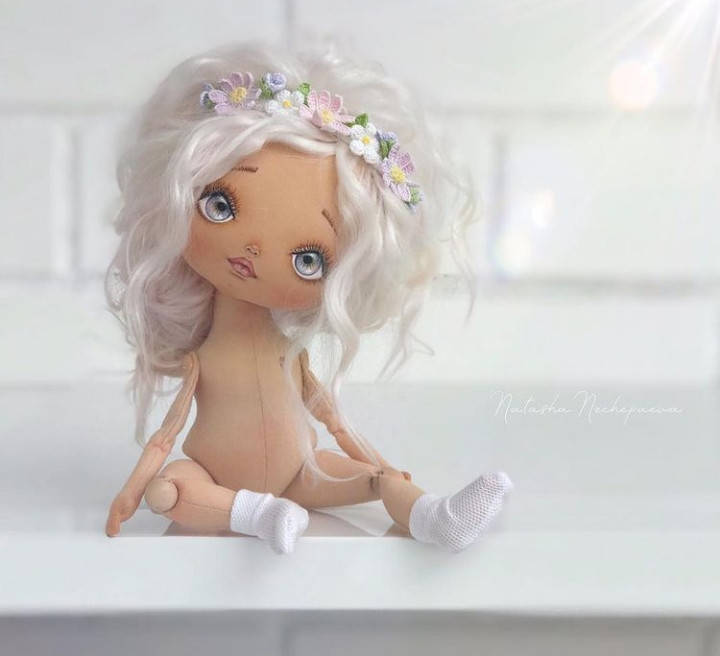 

Выкройка куклы 25 см