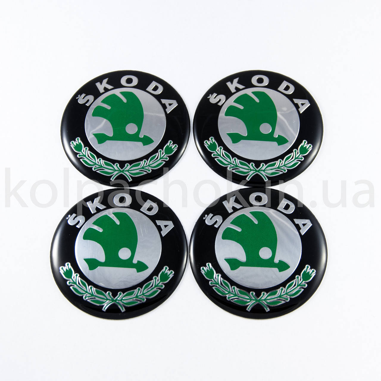 

Наклейки для колпачков на диски Skoda (65мм)