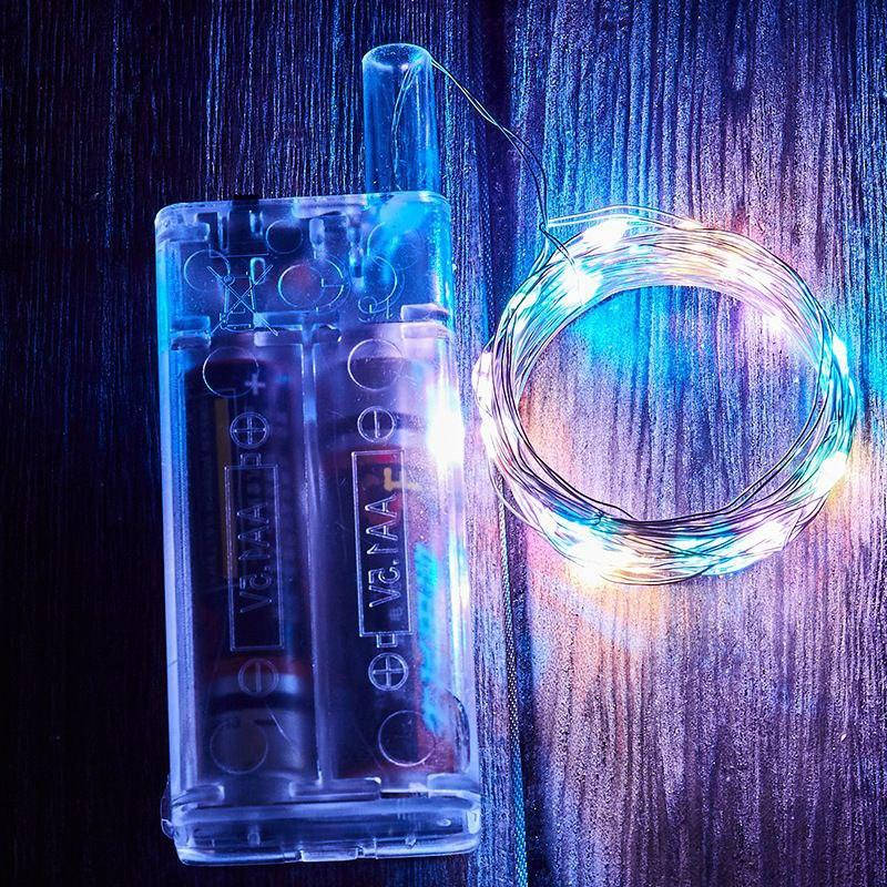 

Гирлянда LED ниточная 3 метра Капля росы Нежно-голубой свет