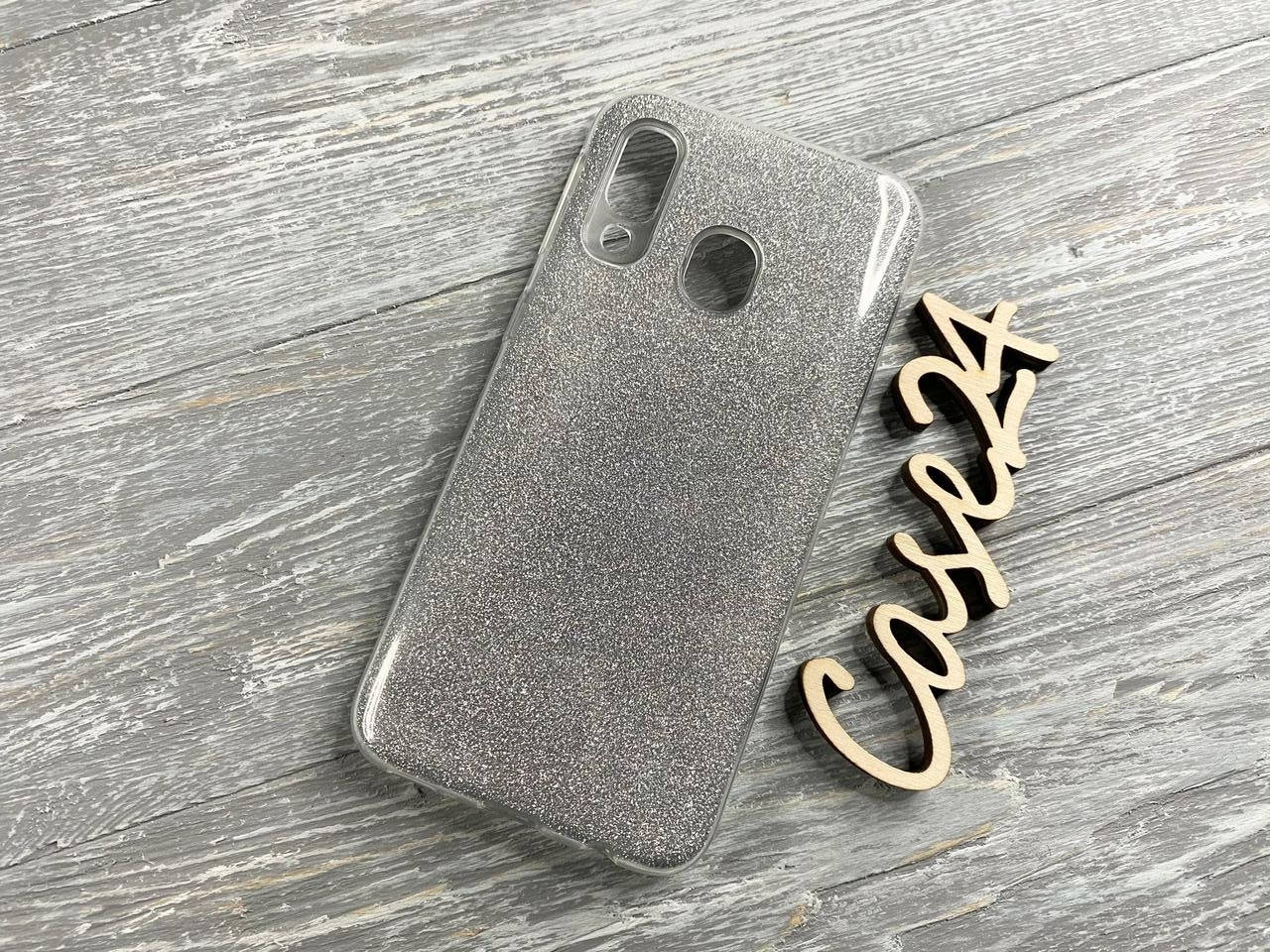 

Переливающийся TPU чехол Sonic для Samsung Galaxy A40 (5 цветов) серебристый