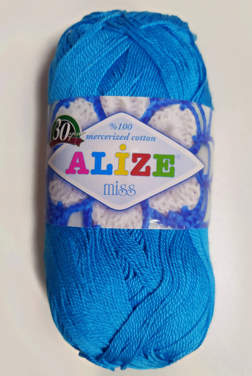 

Пряжа Alize Miss, цвет бирюза