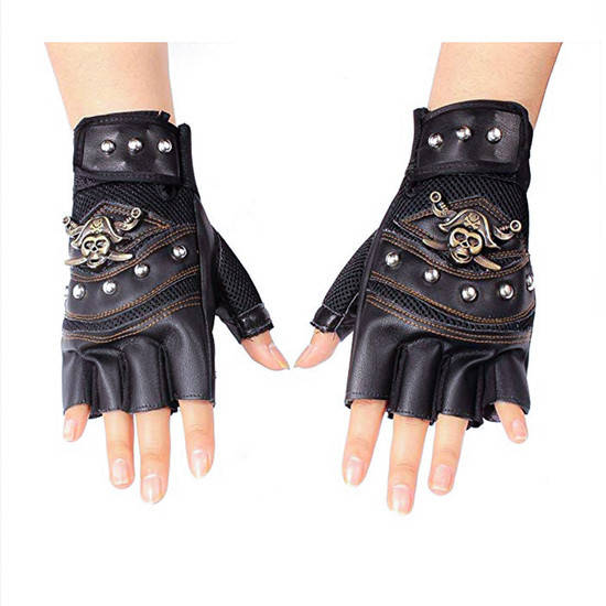 

Мотоциклетные перчатки Кости дьявола Aiboduo черный