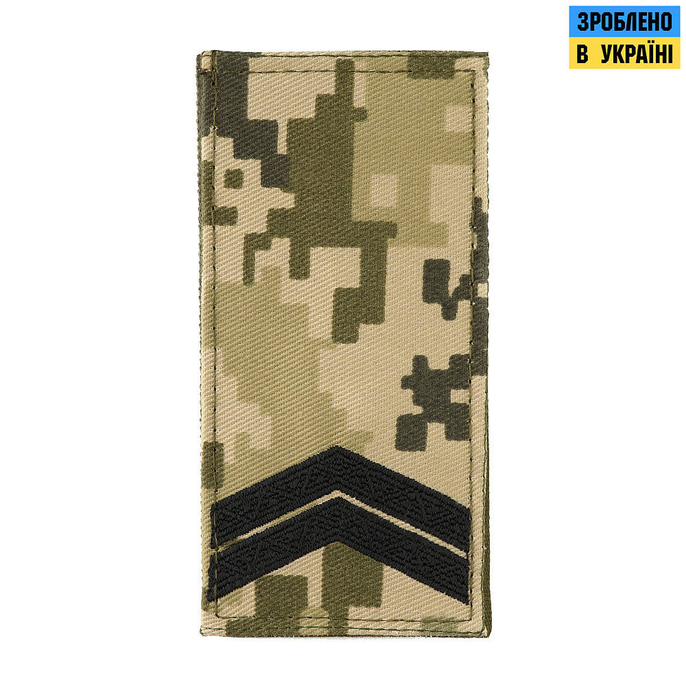 

ПОГОН МЛАДШИЙ СЕРЖАНТ ВСУ ПИКСЕЛЬ
