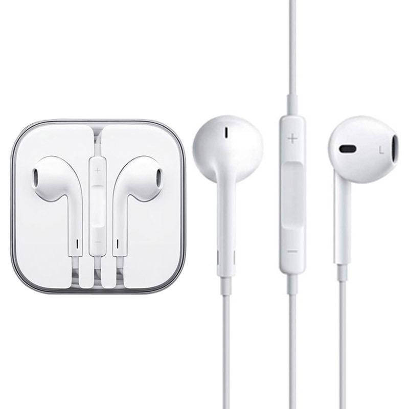 

Проводные наушники Apple Earpods белые Гарнитура Аирподс для Андроид и Iphone, Белый