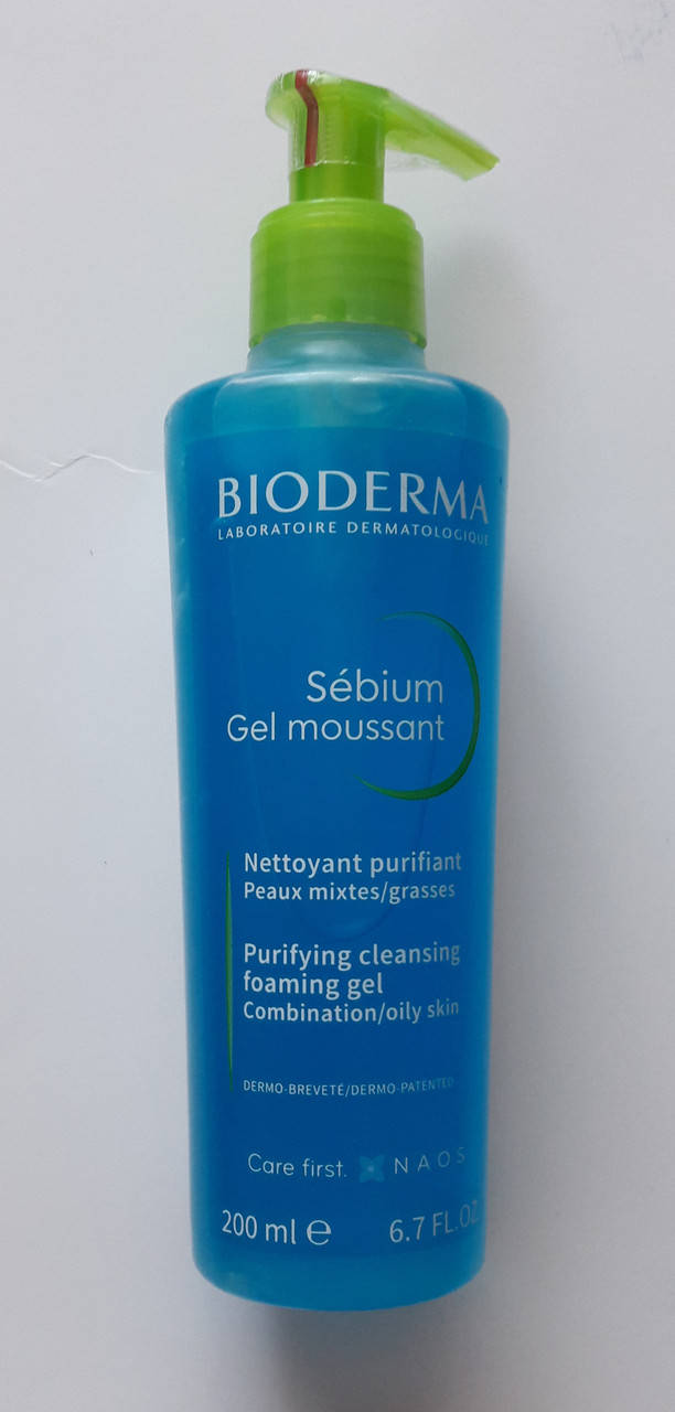 

Bioderma Sebium Gel Moussant Биодерма Себиум Очищающий Гель Для Умывания 200мл Оригинал ФРАНЦИЯ
