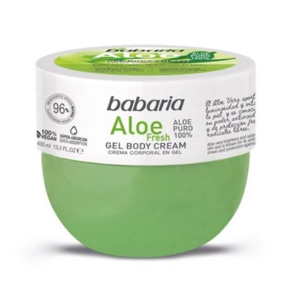 

Гель для тела с алоэ Babaria Fresh body cream 400 мл Испания