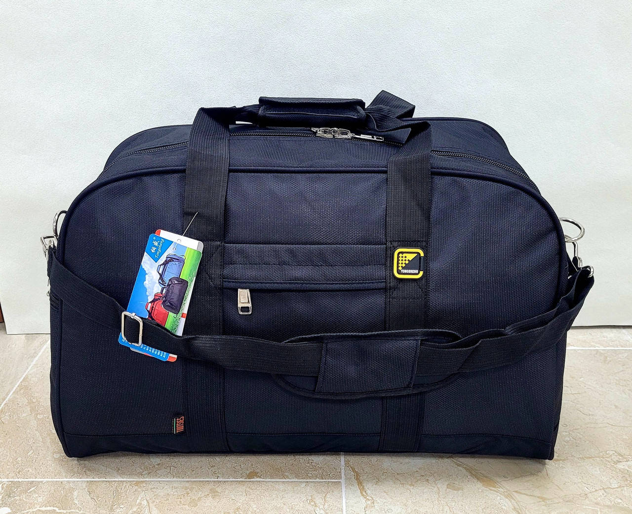 

Спортивная дорожная сумка "TONGSHENG" черная (60 см. 54л.), Черный