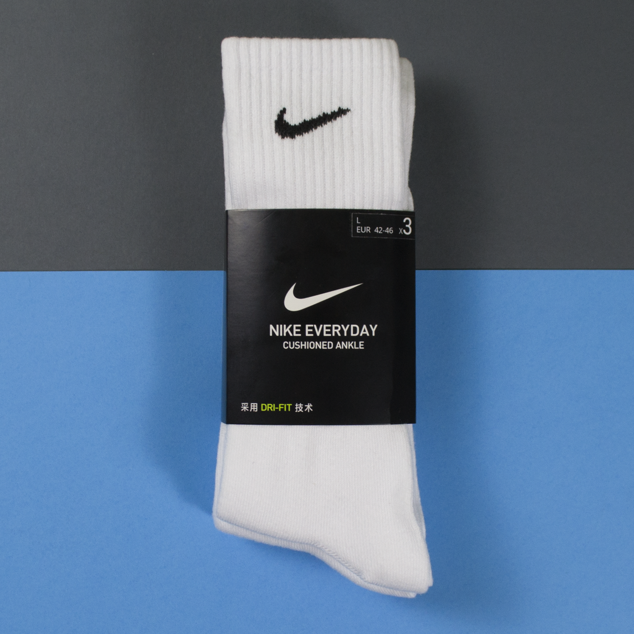 

Высокие носки nike everyday високі шкарпетки, Белый