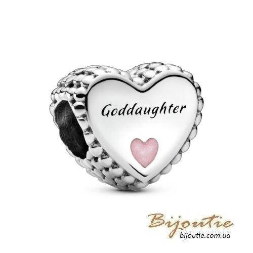 

Серебряный Шарм Пандора КРЕСТНИЦА #799147C01