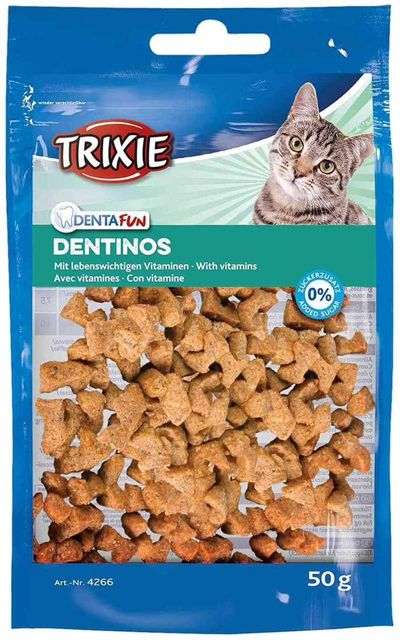 

Trixie Denta Fun Dentinos Лакомство для кошек для зубов 50 г