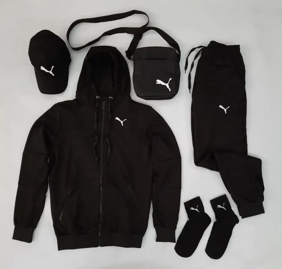 

4 в 1 Спортивный костюм Puma мужской +кепка +барсетка +носки