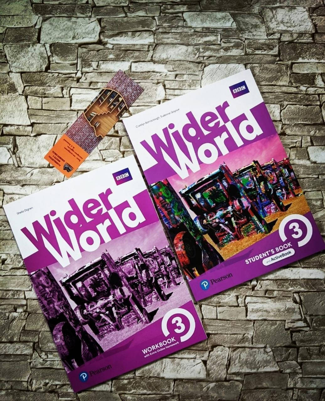 

Набор книг "Wider World 3 Student's Book & Workbook with Extra Online Homework" Pearson Англ. для подростков