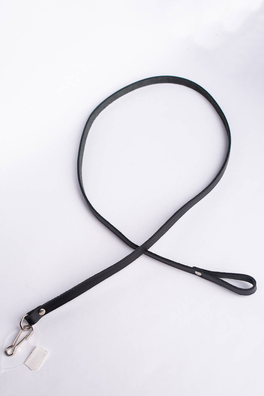 

Тренчик для пистолета кожаный черный