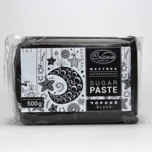 

Мастика сахарная для обтяжки Criamo черная
