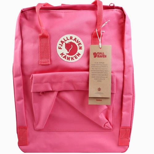 

Рюкзак Fjallraven Kanken Classic светло-розовый классик 16 литров, Малиновый