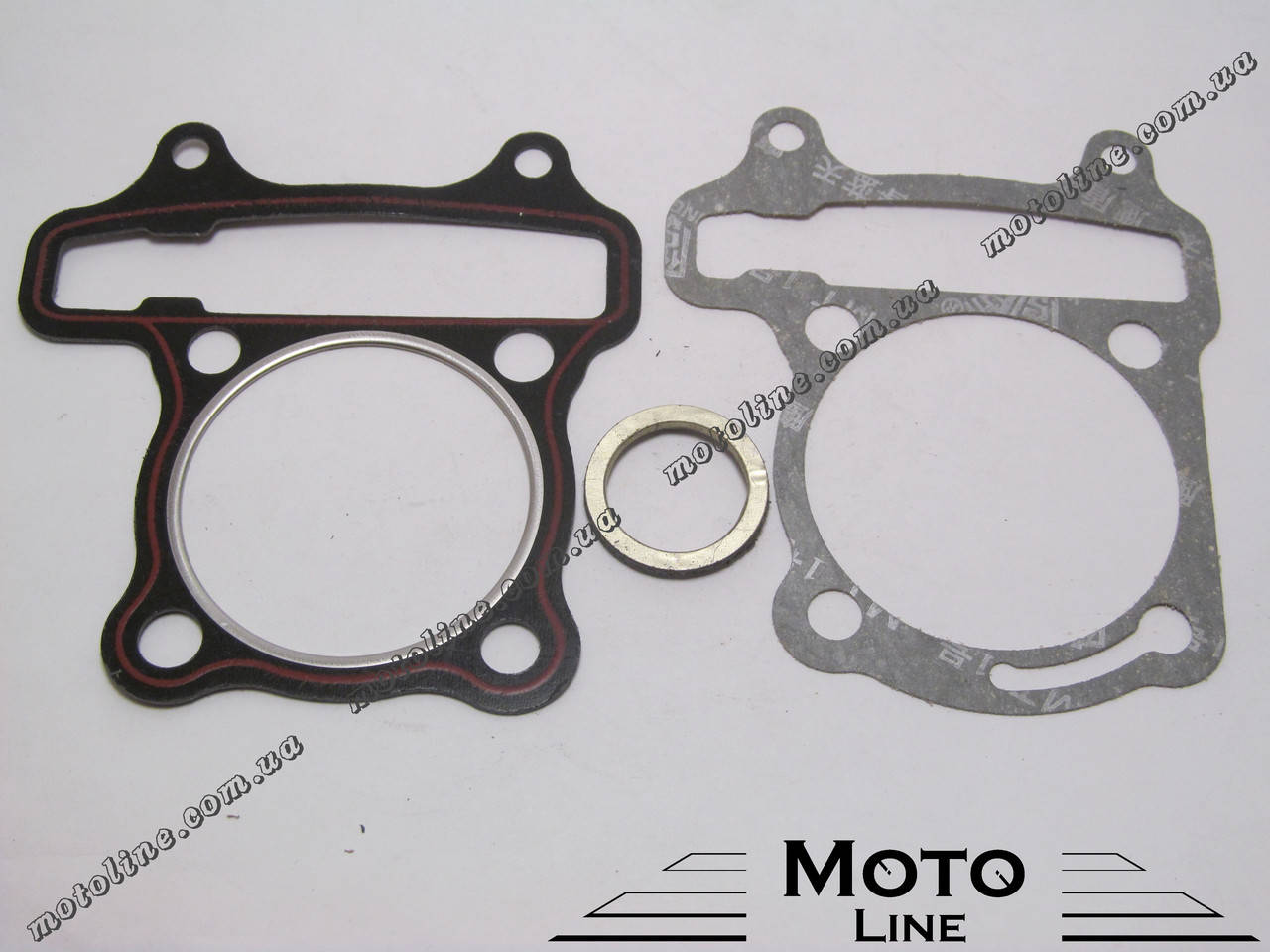 

Комплект прокладок ЦПГ на скутер+кольцо глушителя 4т GY6 KBF 150cc D=57.4mm TATA
