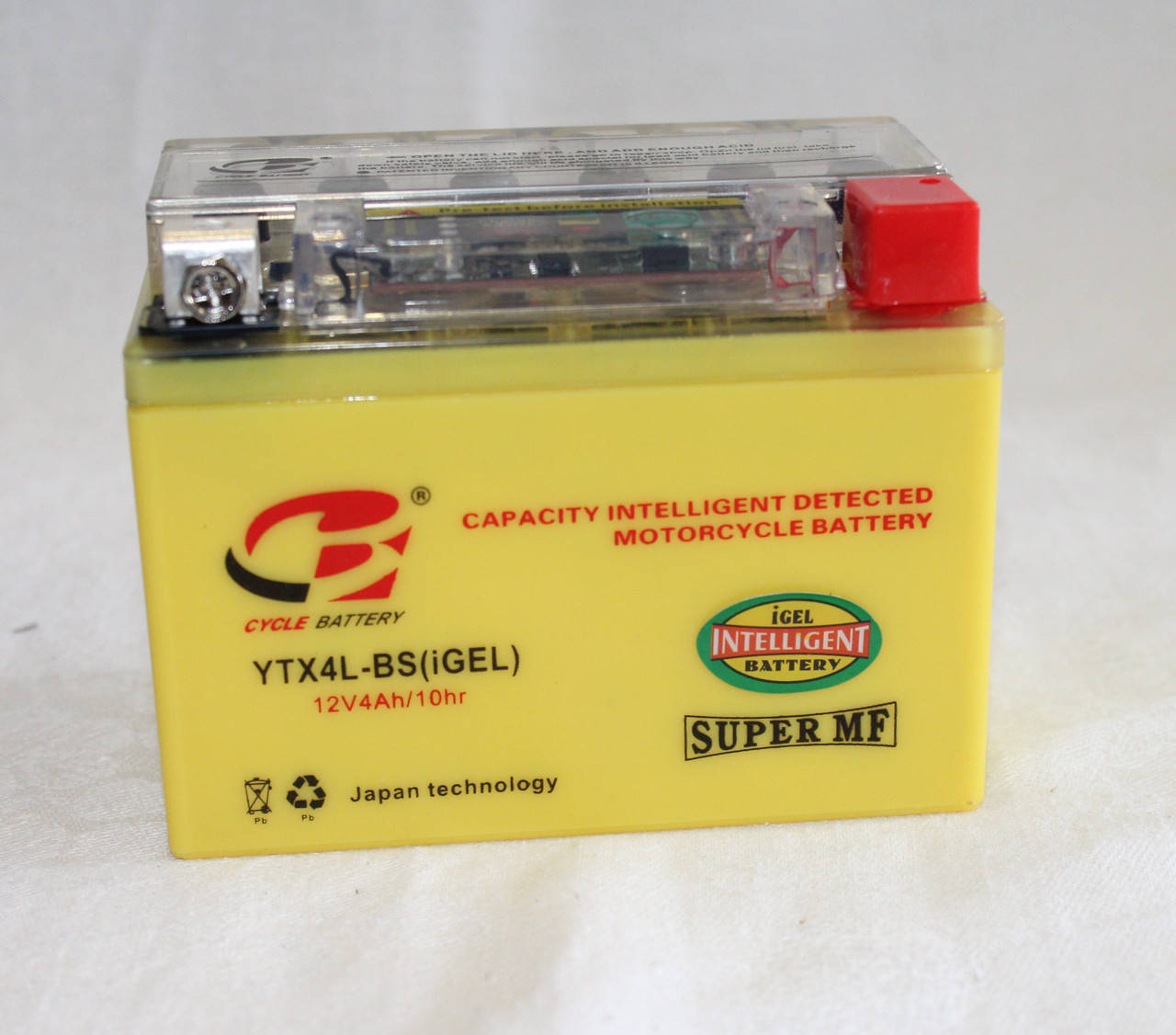 

Гелиевый аккумулятор на мопед Delta Alfa Active 12V 4Aч