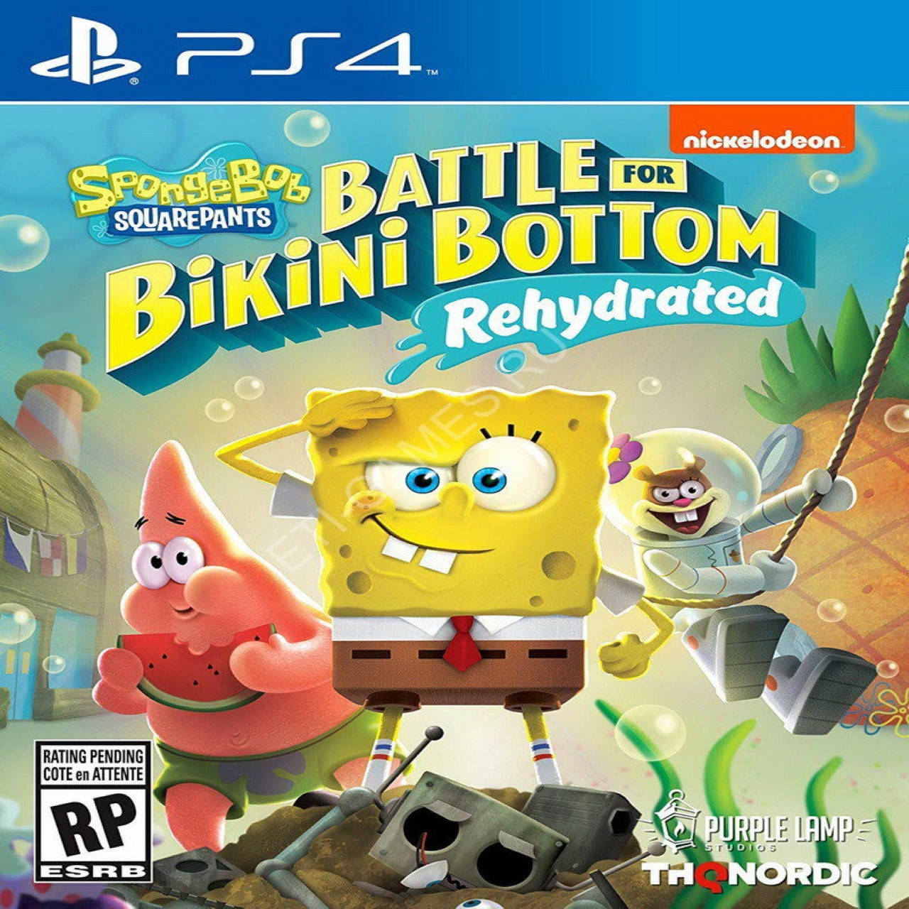 

SpongeBob SquarePants: Battle for Bikini Bottom – Rehydrated (русские субтитры) PS4