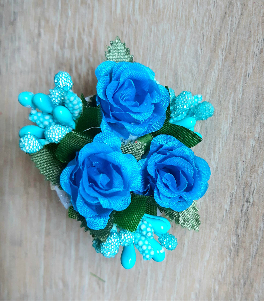 

Резинка для волосся Трояндочка блакитна