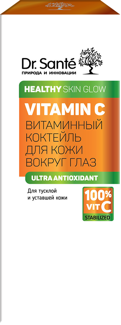 

Вітамінний коктейль для шкіри навколо очей 15 мл Dr.Sante Vitamin C
