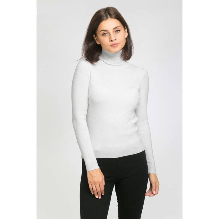 

Гольф женский с люрексом 60036 46, Белый