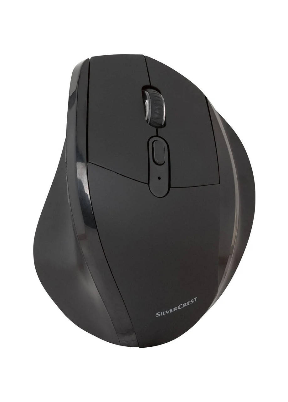 

Эргономичная беспроводная мышь SFM 2400 A1 Silver Crest - черный EL-110291