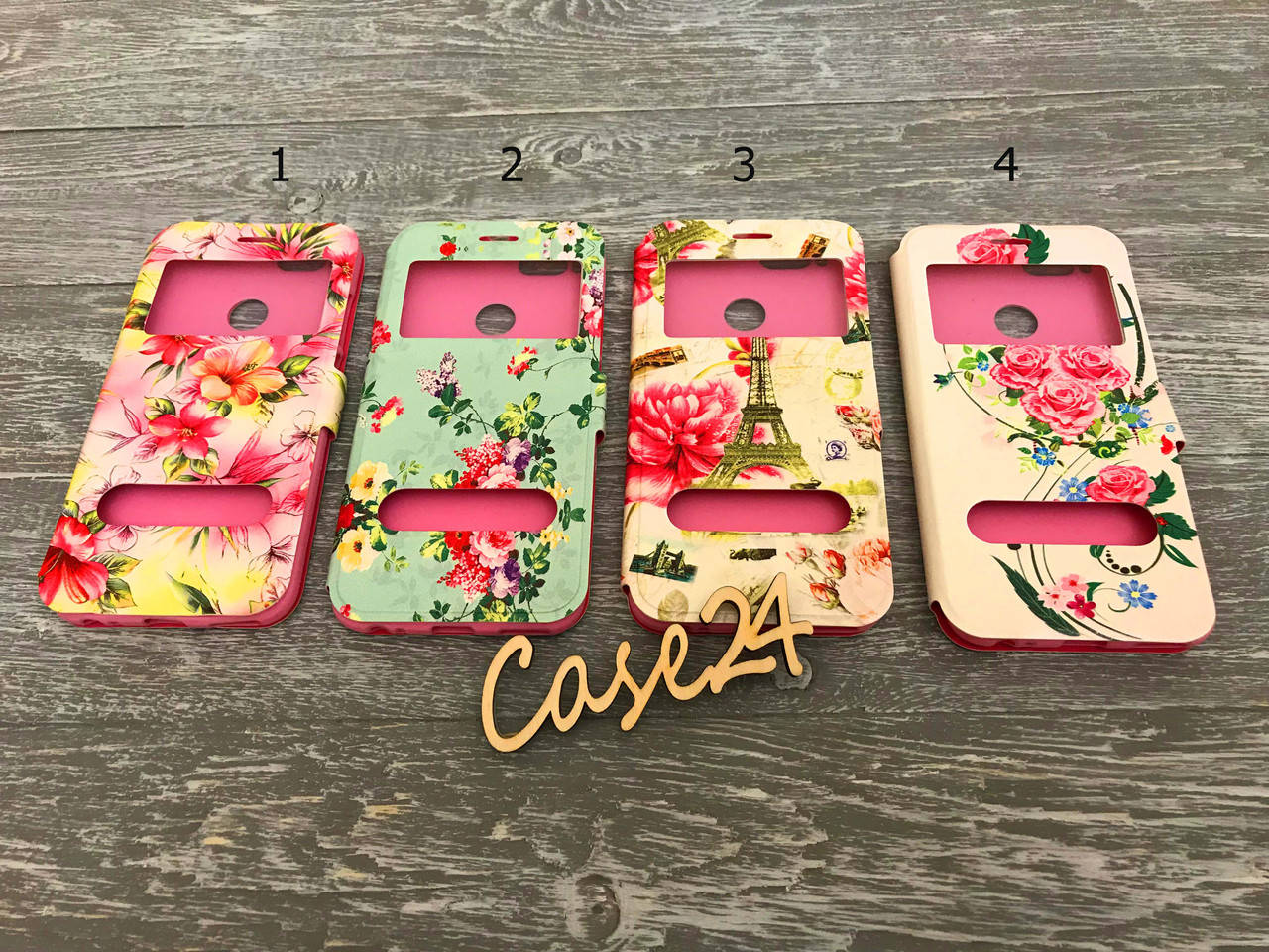 

Чехол книжка Flowers book для Xiaomi Mi A1 (4 вида), Разные цвета