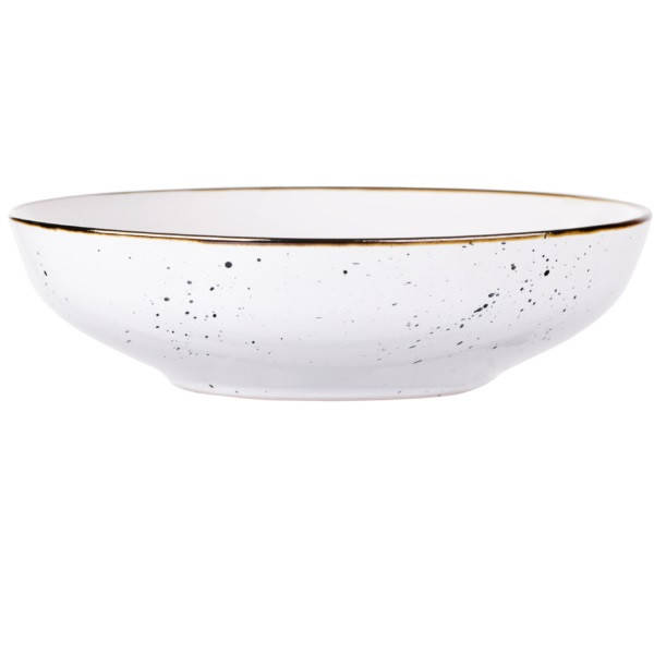 

Тарелка керамическая 20см суповая Bright white,Bagheria ARDESTO, Белый