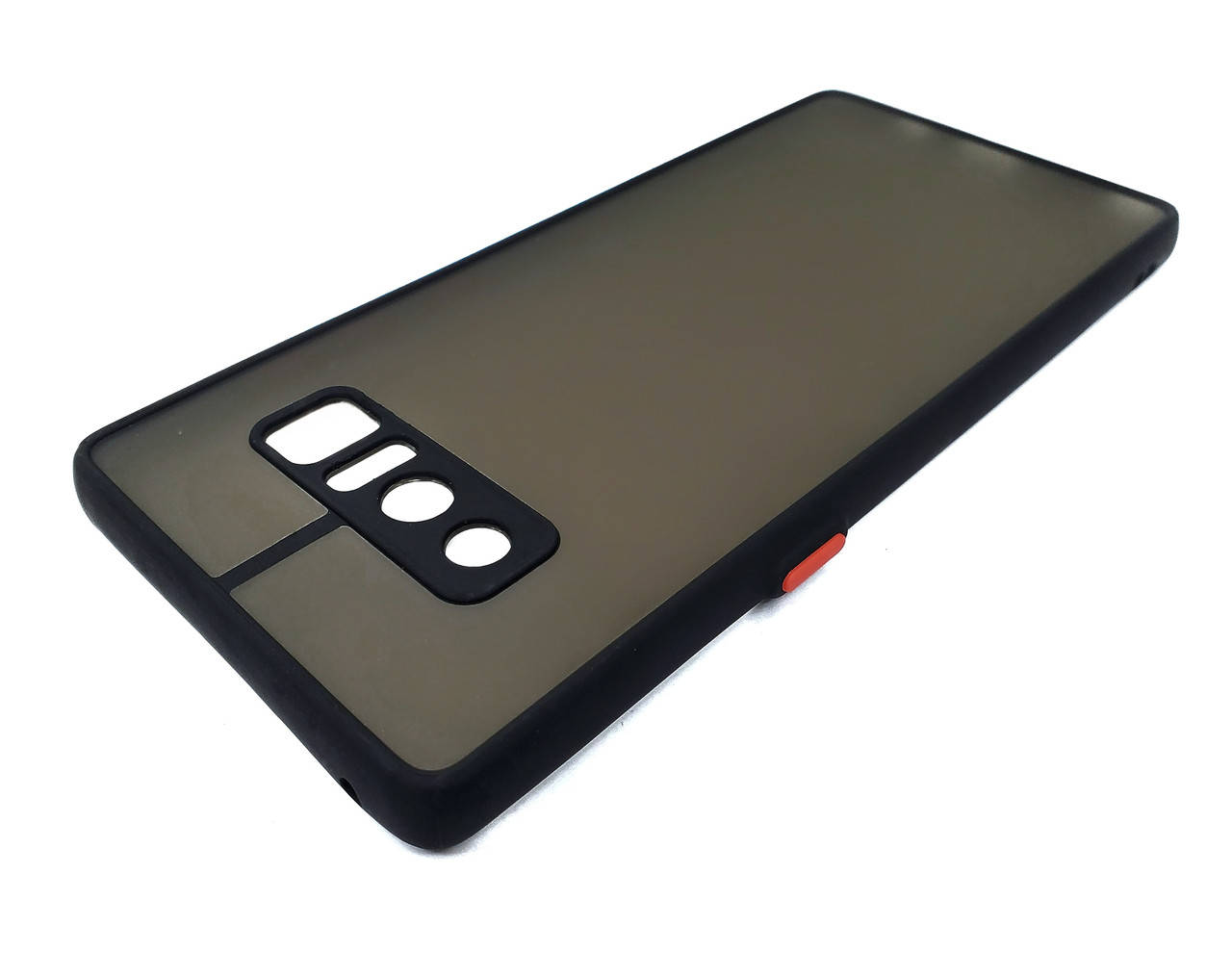 

Матовый противоударный чехол для Samsung Galaxy Note 8 черный бампер