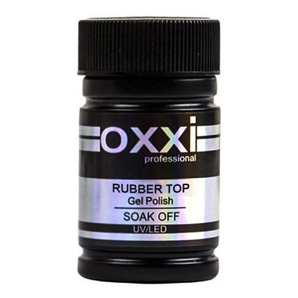 

Топ для ногтей OXXI Professional 30 мл Rubber Top Gel без кисточки